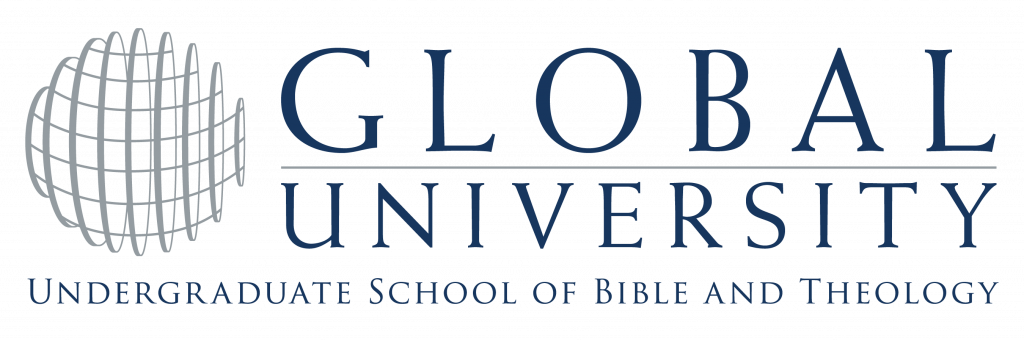 Global University School of Bible and Theology Blue Logo